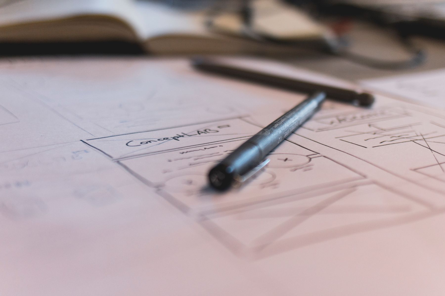 Garden plans and notes ready for review
